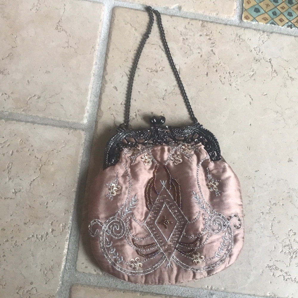 Past Times - Beaded Evening Bag-NWOT